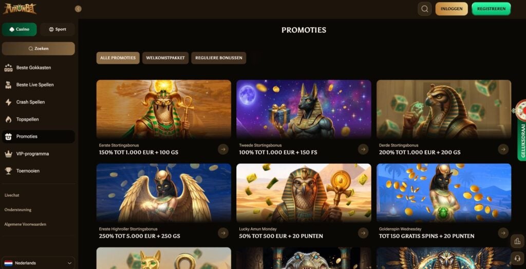 Amunbet Casino Bonus