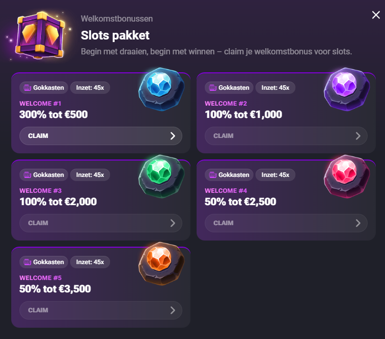 Bij stortingen via EcoVoucher varieert de bonuskwalificatie per platform, omdat sommige casino's prepaidmethoden uitsluiten.