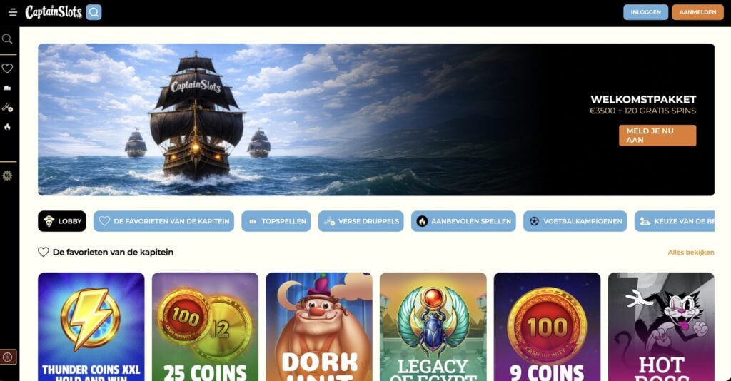 Captain Slots Online Casino