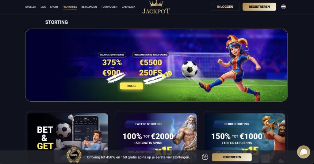 Jack-Pot Casino Bonus