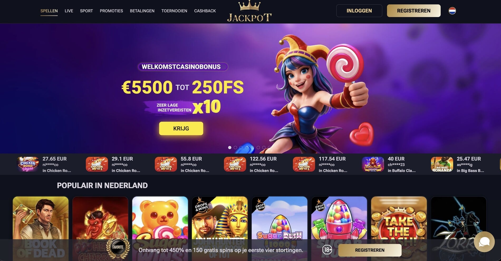 Jack-Pot Online Casino