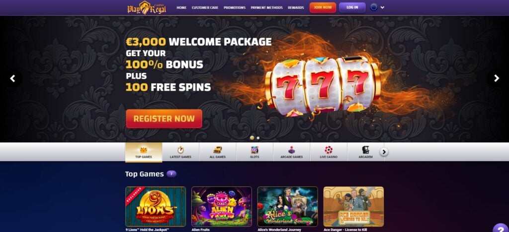 Play Regal Online Casino