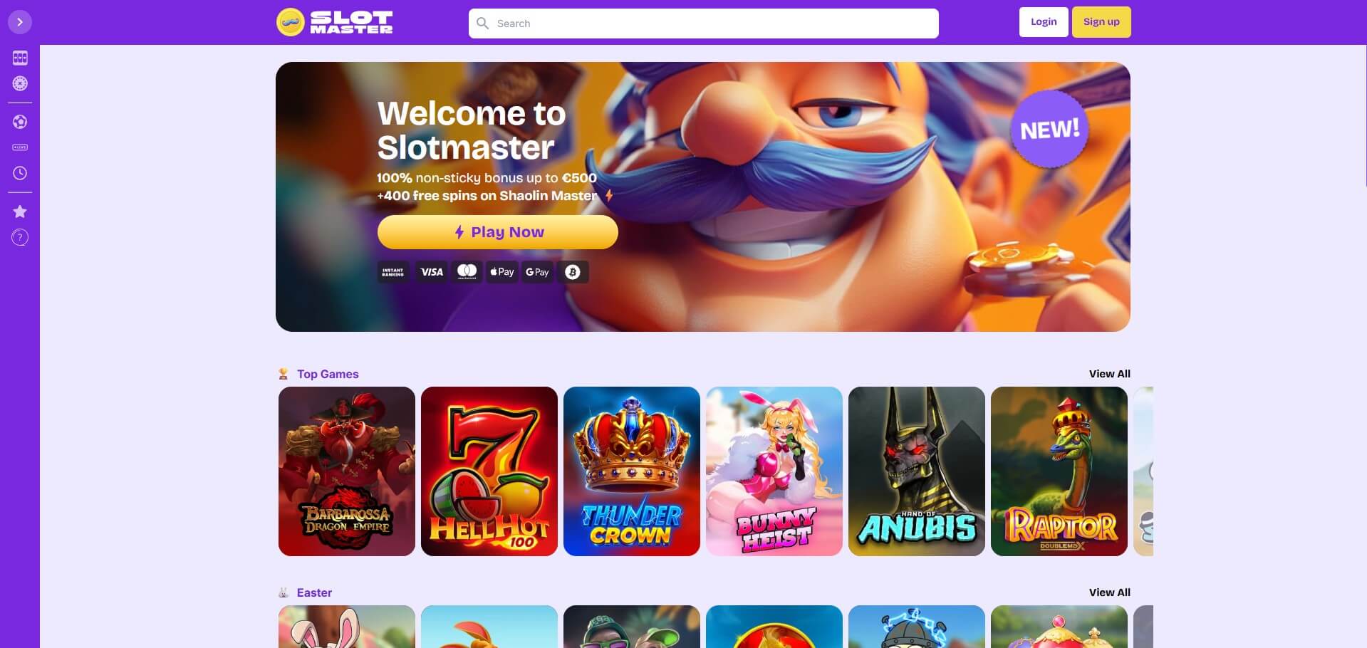 Slotmaster Online Casino