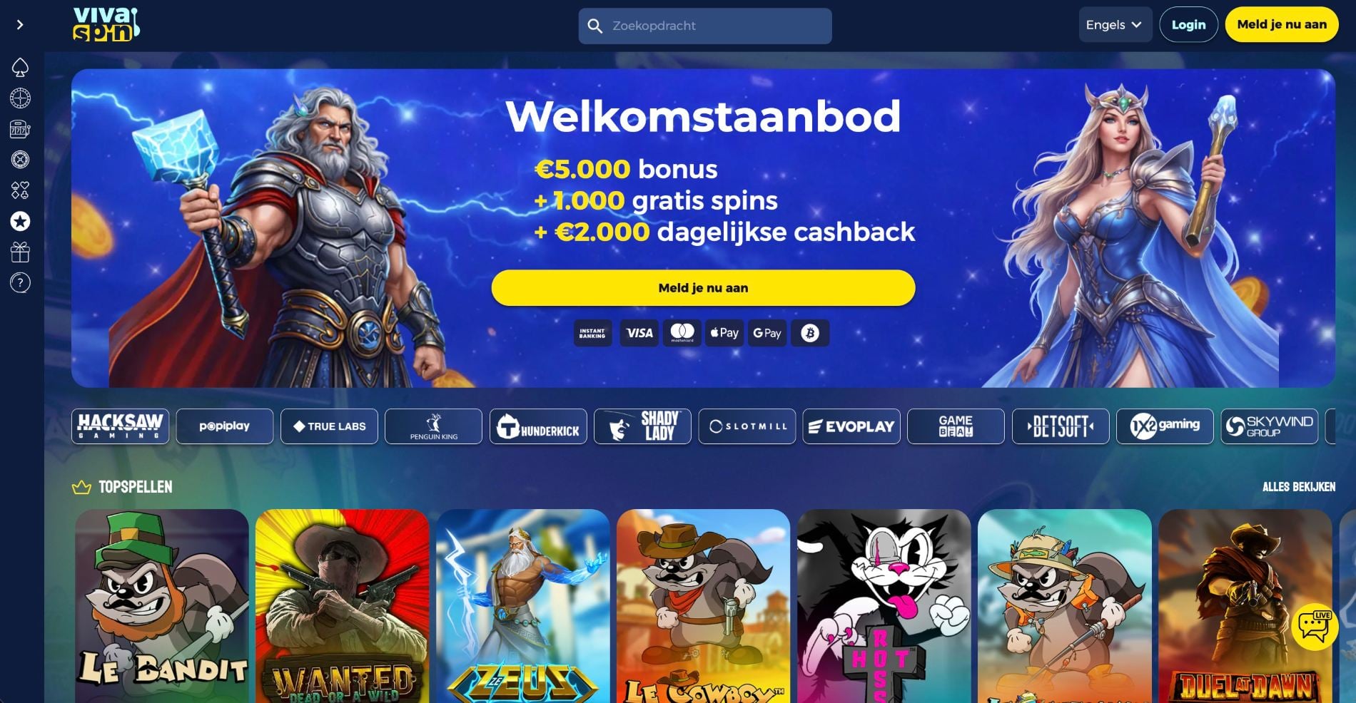 Vivaspin Online Casino