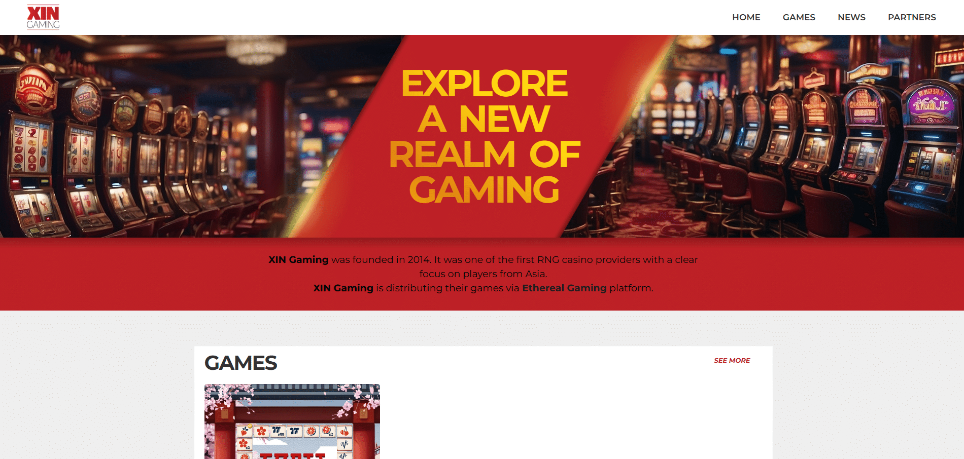 XIN Gaming Slots